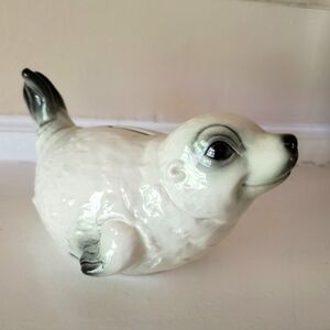 Vintage Goebel Sealion Piggy Bank